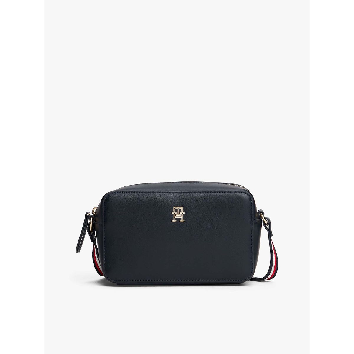 TOMMY HILFIGER - Bandolera Im Latam Logo Azul Tommy Hilfiger