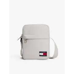 TOMMY HILFIGER - Bolso Reporter Essential Blanco Tommy Jeans