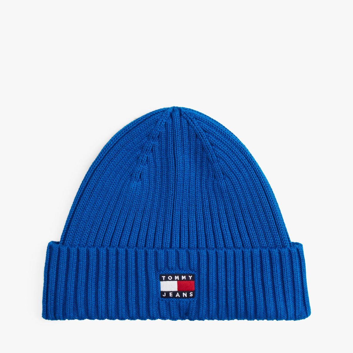 TOMMY HILFIGER - Gorro Heritage De Punto Canal Con Logo Azul Tommy Jeans