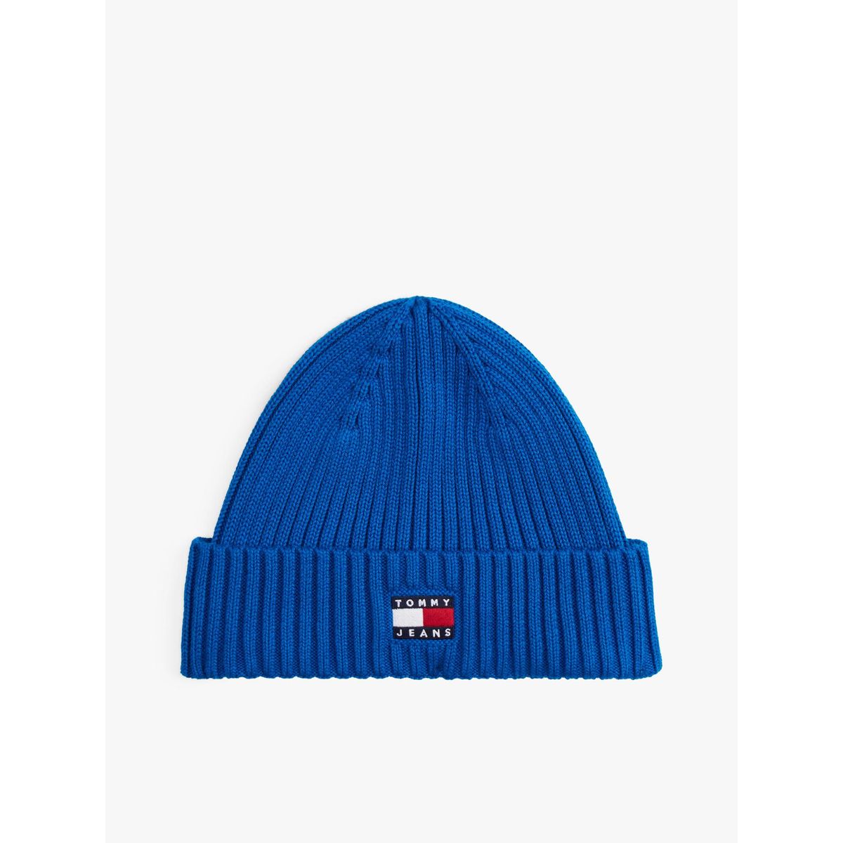 TOMMY HILFIGER - Gorro Heritage De Punto Canal Con Logo Azul Tommy Jeans