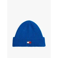 TOMMY HILFIGER - Gorro Heritage De Punto Canal Con Logo Azul Tommy Jeans