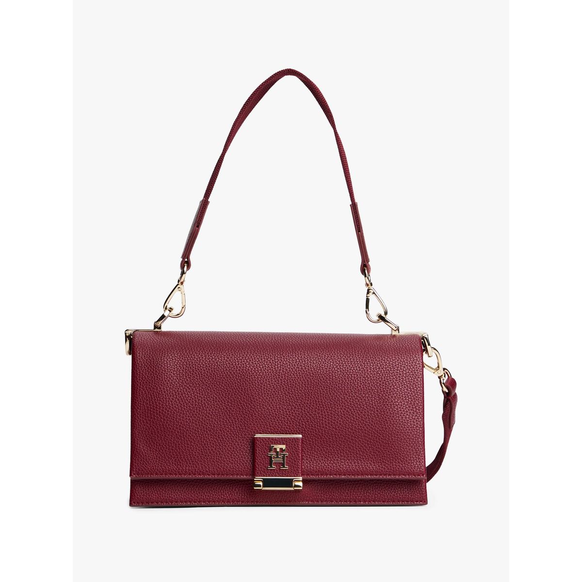 TOMMY HILFIGER - Bandolera Heritage Con Logo Rojo Tommy Hilfiger