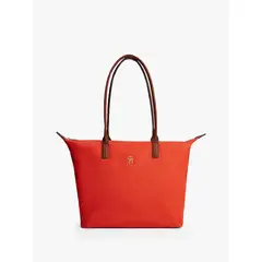 TOMMY HILFIGER - Tote Con Monograma Th Rojo