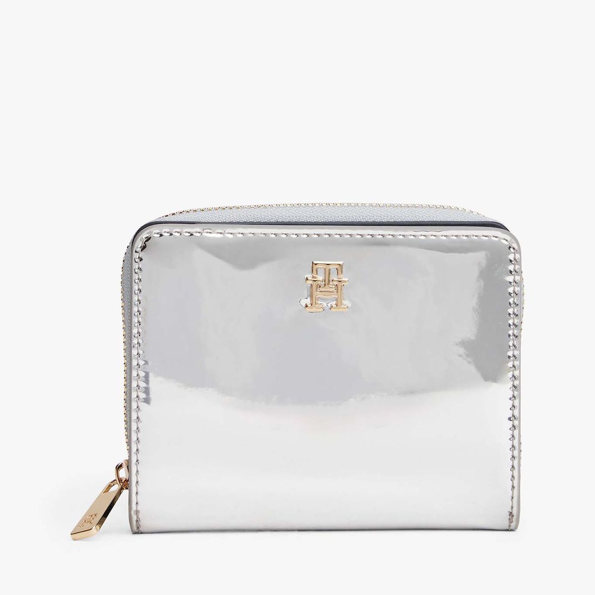 TOMMY HILFIGER - Billetera Con Broche Essential Gris Tommy Hilfiger