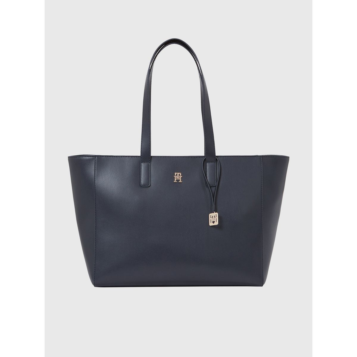 TOMMY HILFIGER - Tote Solid Im Latam Azul Tommy Hilfiger
