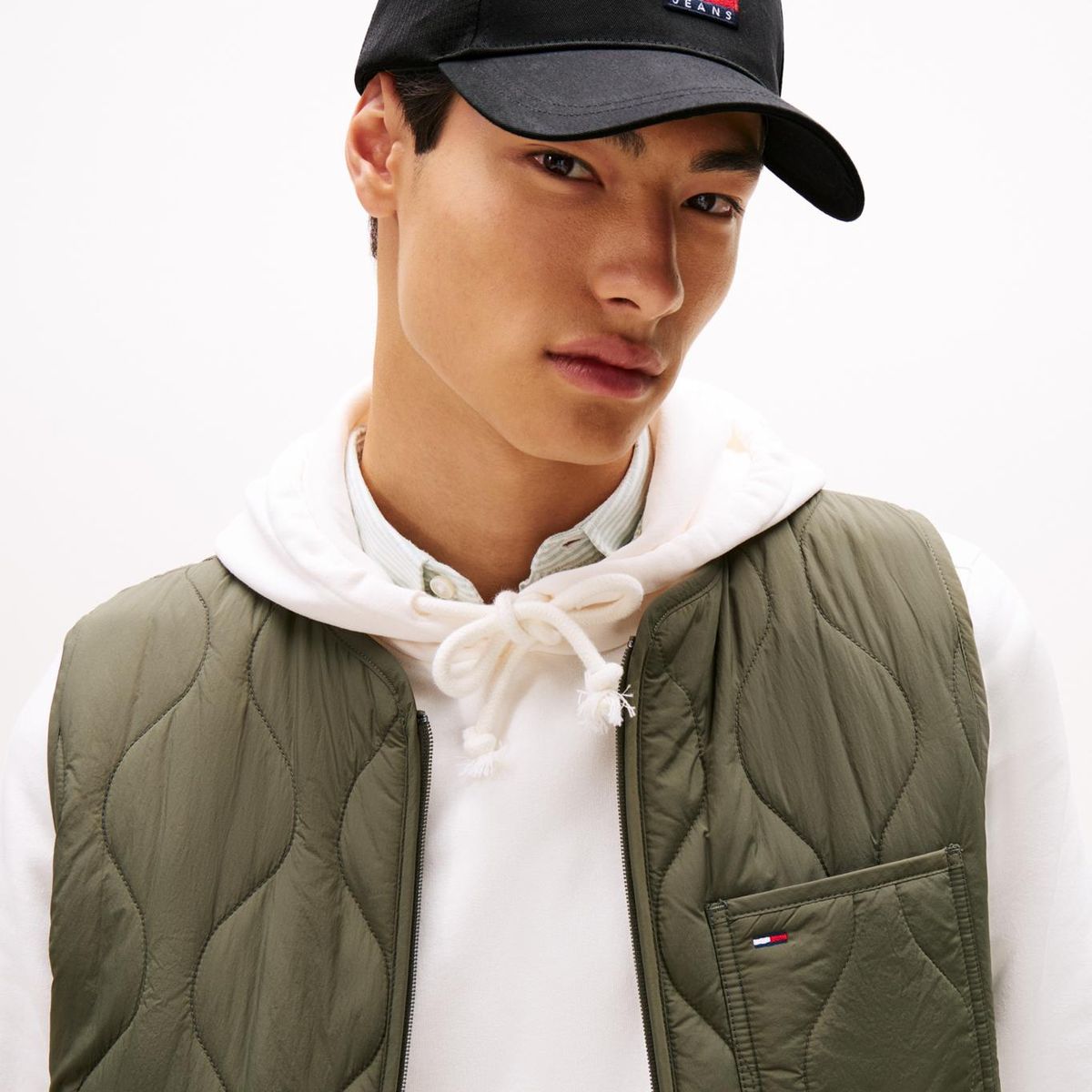 TOMMY HILFIGER - Jockey Heritage Con Logo Negro Tommy Jeans