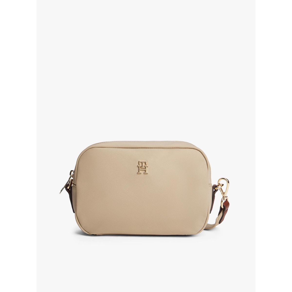 TOMMY HILFIGER - Cartera Bandolera Popette Beige Tommy Hilfiger