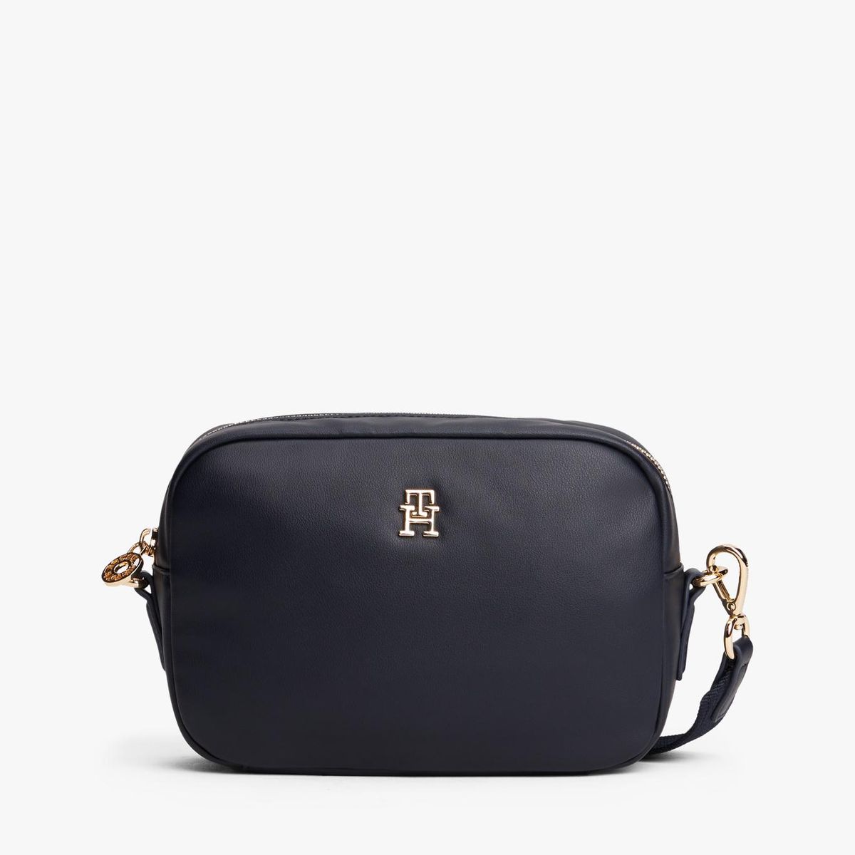 TOMMY HILFIGER - Bandolera Popette Soft Monogram Azul Tommy Hilfiger