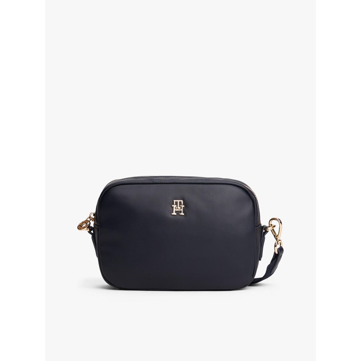 TOMMY HILFIGER - Bandolera Popette Soft Monogram Azul Tommy Hilfiger