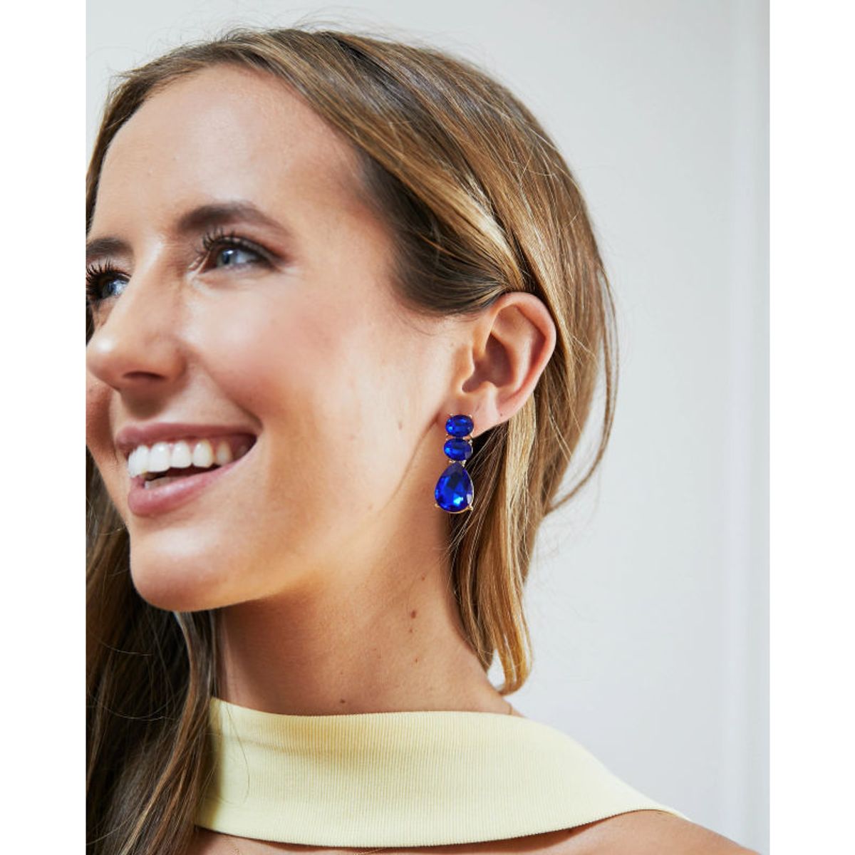 MI PLACARD - Aros Melina Azul Royal