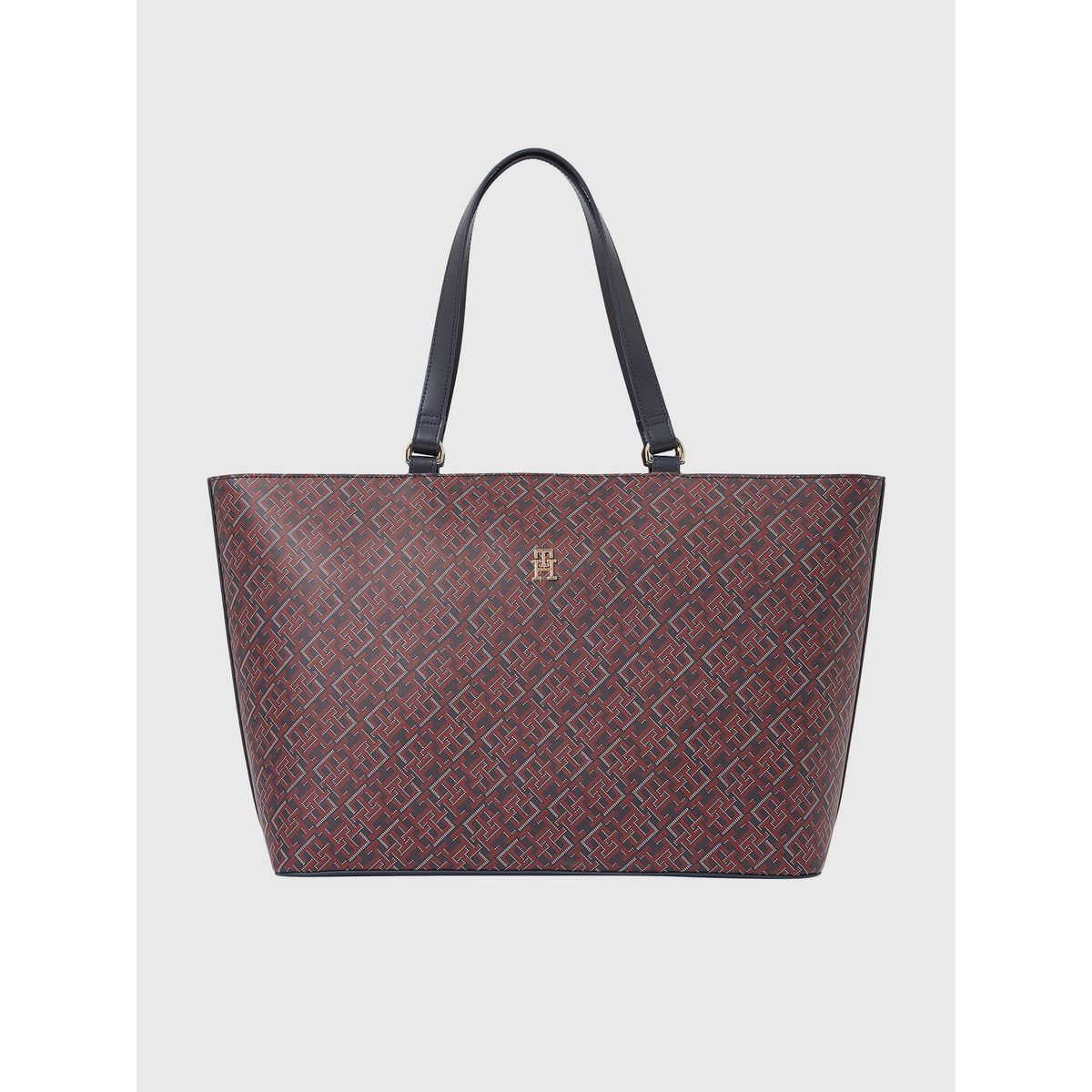 TOMMY HILFIGER - Tote Con Estampado Monogram Multicolor Tommy Hilfiger