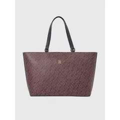 TOMMY HILFIGER - Tote Con Estampado Monogram Multicolor