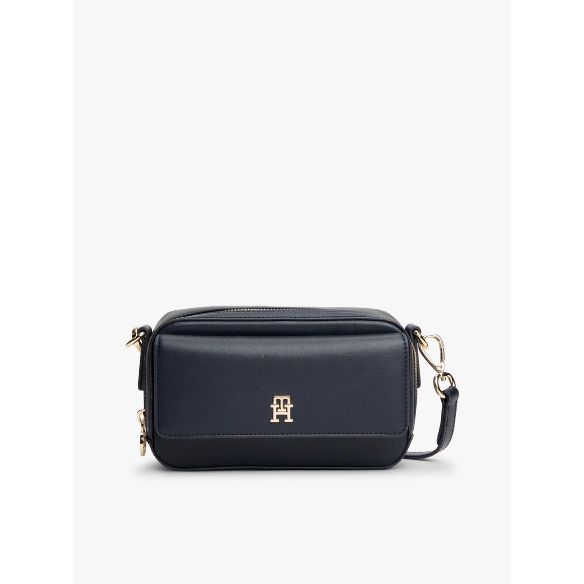 TOMMY HILFIGER - Cartera Icon Con Logo Azul Tommy Hilfiger