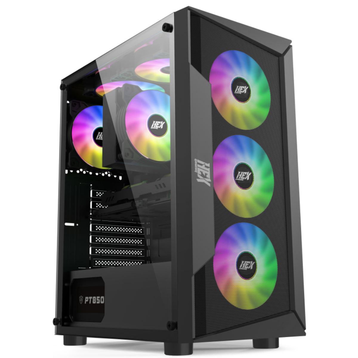 RYZEN - Pc Gamer Rtx 5060 Ryzen 7 5700 B550M Wifi+BT 32gb Ram 1tb Ssd