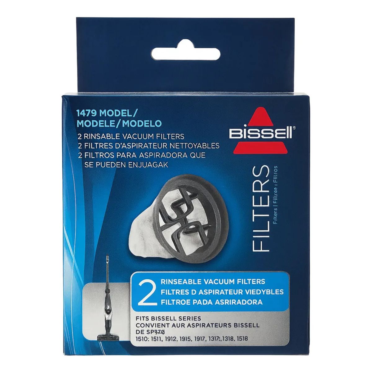 BISSELL - Filtro Para Aspiradora Bissell Multireach 1749