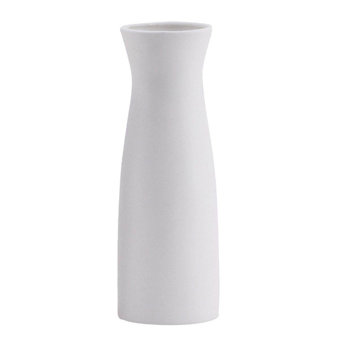 GIOIO - Jarrón para flores secas estilo nórdico blanco y creativo