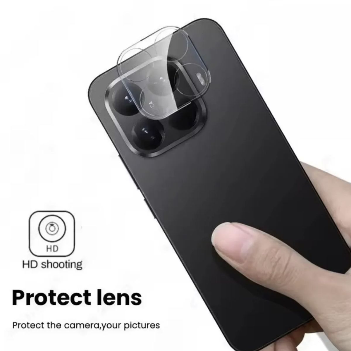 GENERICO - Lámina De Vidrio Para Camara Xiaomi 15t Pro - Transparente