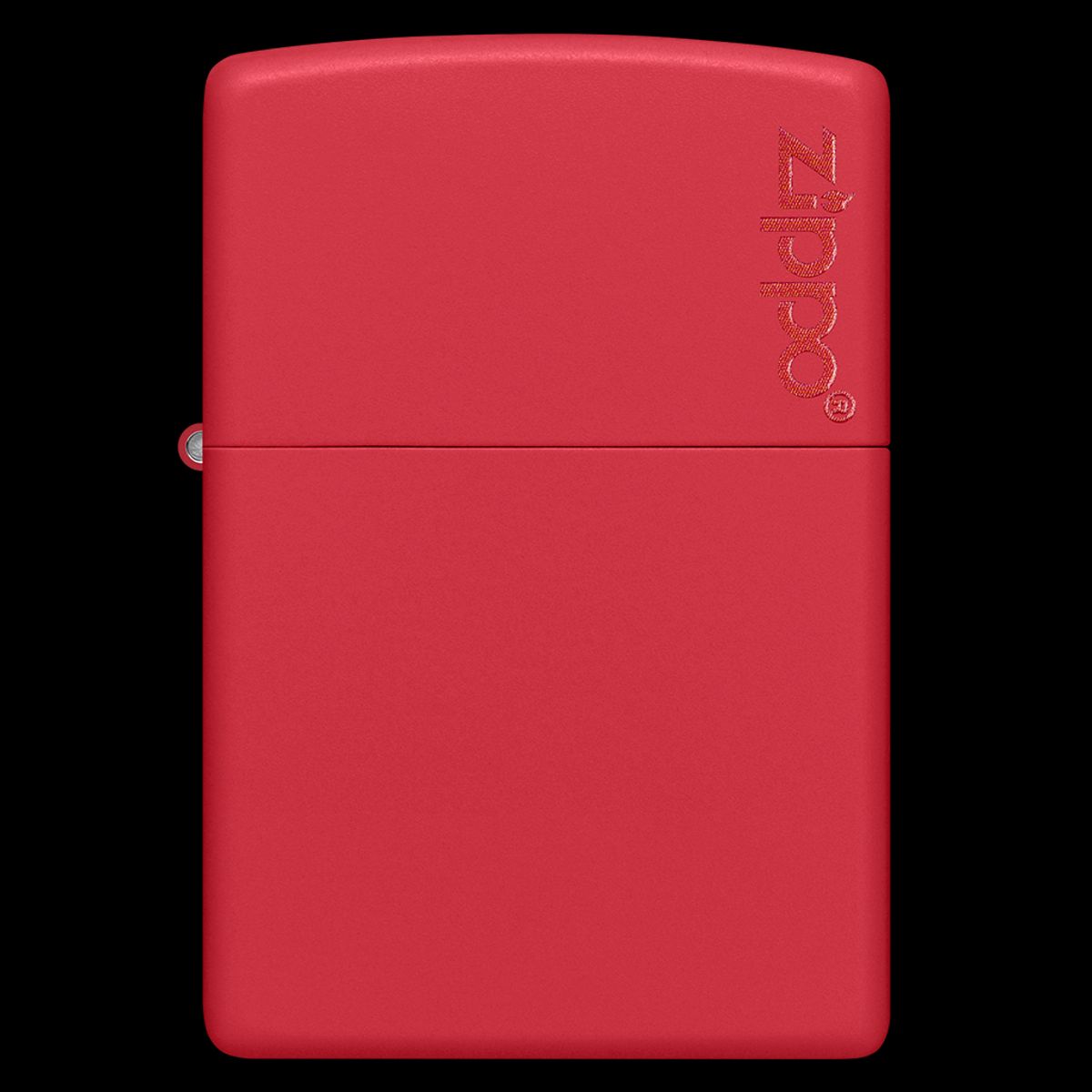 ZIPPO - Encendedor Classic Red Matte Zippo Logo ZP233ZL