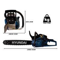 Motosierra 18″ 52cc 19Kw 82HYCS5200A