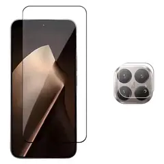 GENERICO - Lamina De Vidrio Pantalla Y Cámara Para Xiaomi 15t Pro