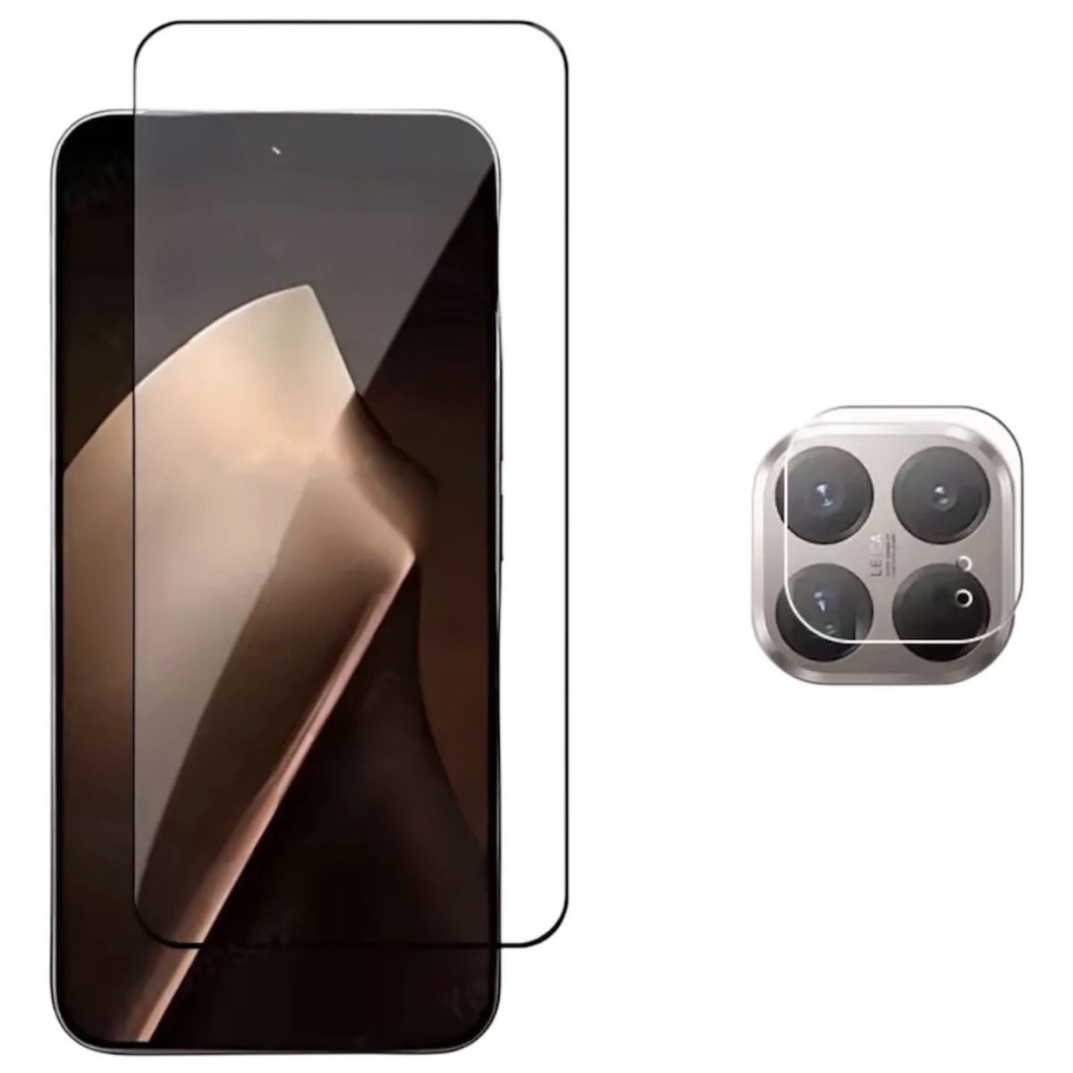GENERICO - Lamina De Vidrio Pantalla Y Cámara Para Xiaomi 15t - Clear