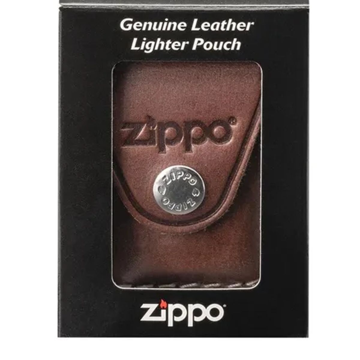 ZIPPO - Funda Encendedor Zippo Cuero Café