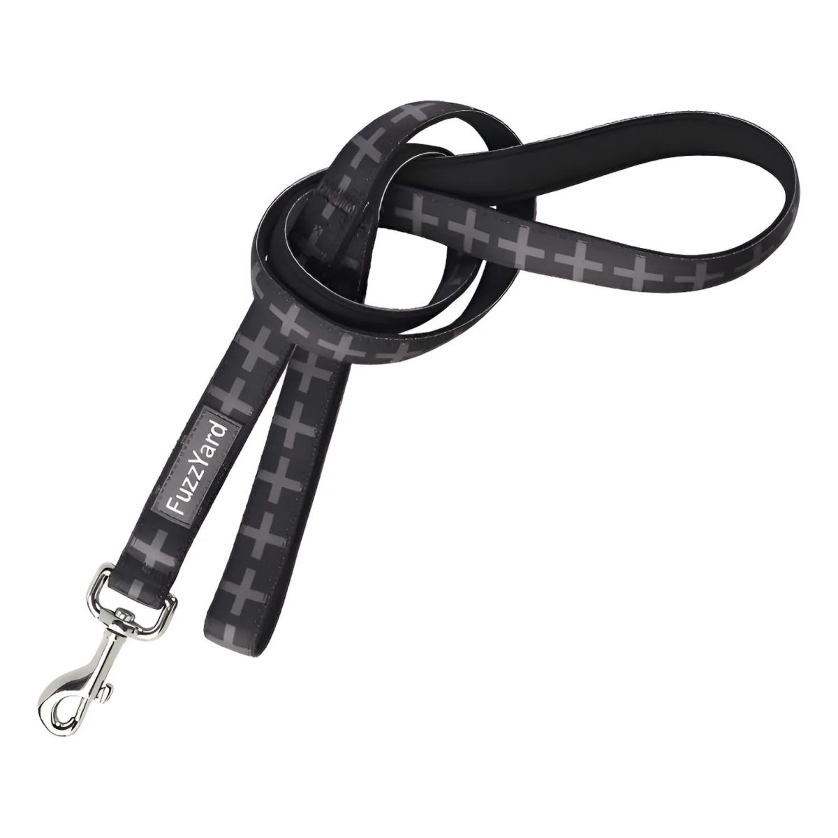 GENERICO - Correa Para Mascota Perro Diseños Fuzzyard Talla M / L 140cm Negro Negro Yeezy