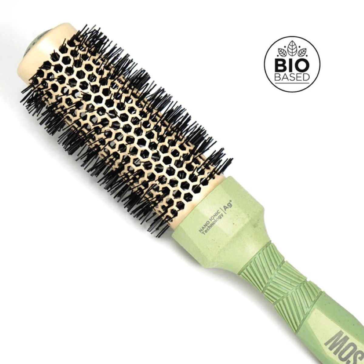 WELLA - Sow Cepillo Orgánico Estandar Verde Nano Ionic Technology 34mm