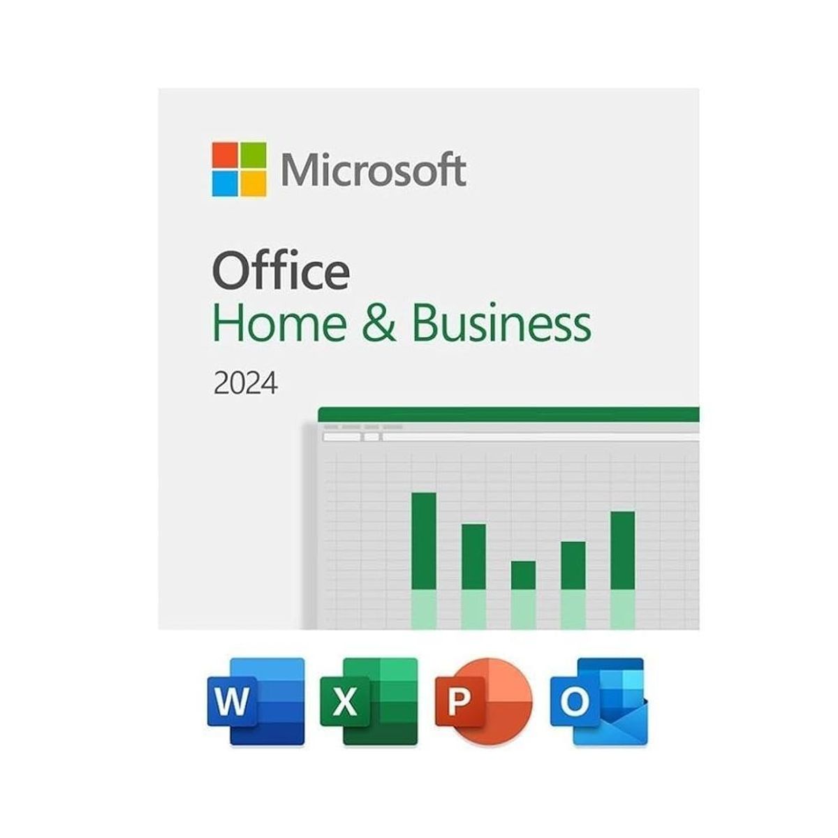 MICROSOFT - Microsoft Office Home and Business 20241 PCWindowsMac Perpetuo ESD Descargable