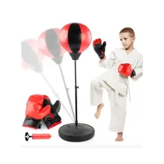 GENERICO - Set Boxing Boxeo Guantes De Box Para Niños