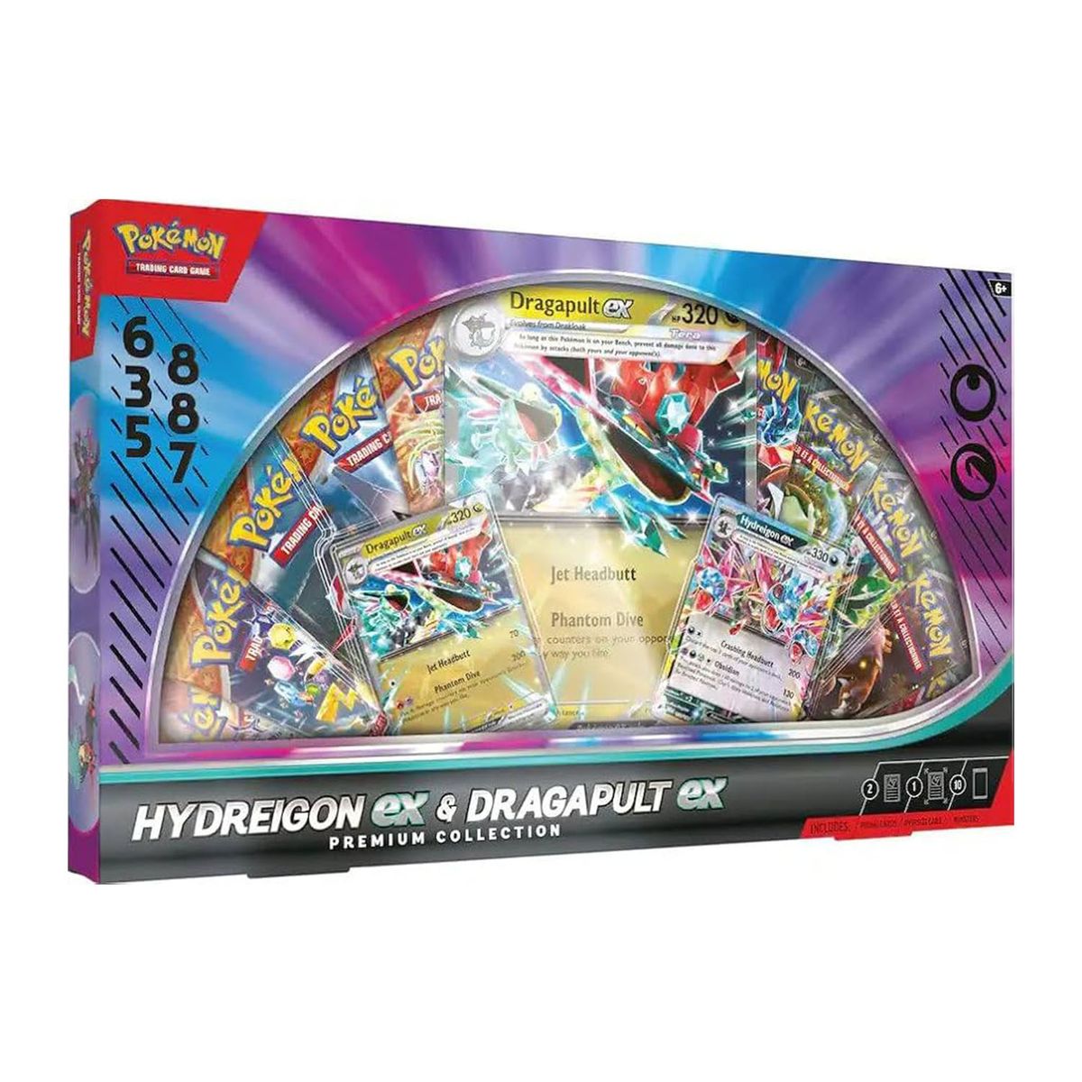 POKEMON - Pokémon Tcg Hydreigon Ex & Dragapult Ex Premium Collection Inglés