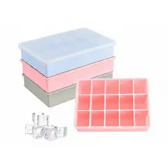 GENERICO - Pack X4 Cubetas De Hielo Cubetera Hielo Moldes Ctapa