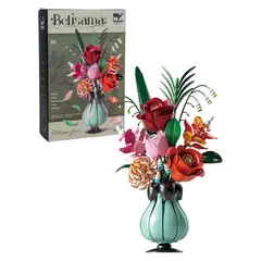 GENERICO - BloomBlock Flor Macetero Celeste II