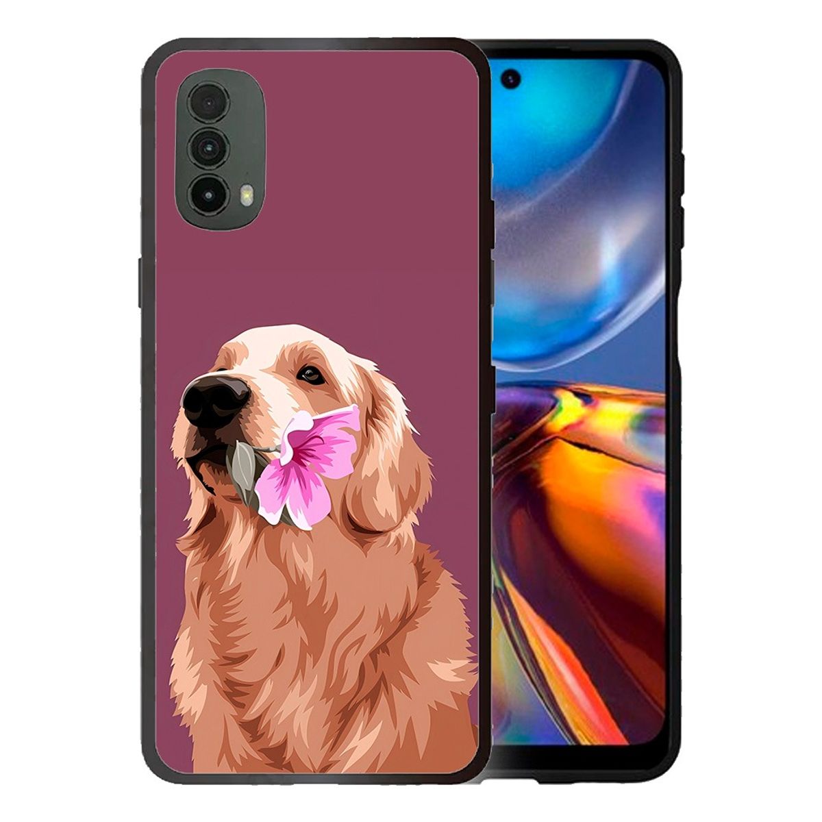 CARCASIA - Carcasa Funda para MOTOROLA G51 Diseño 12