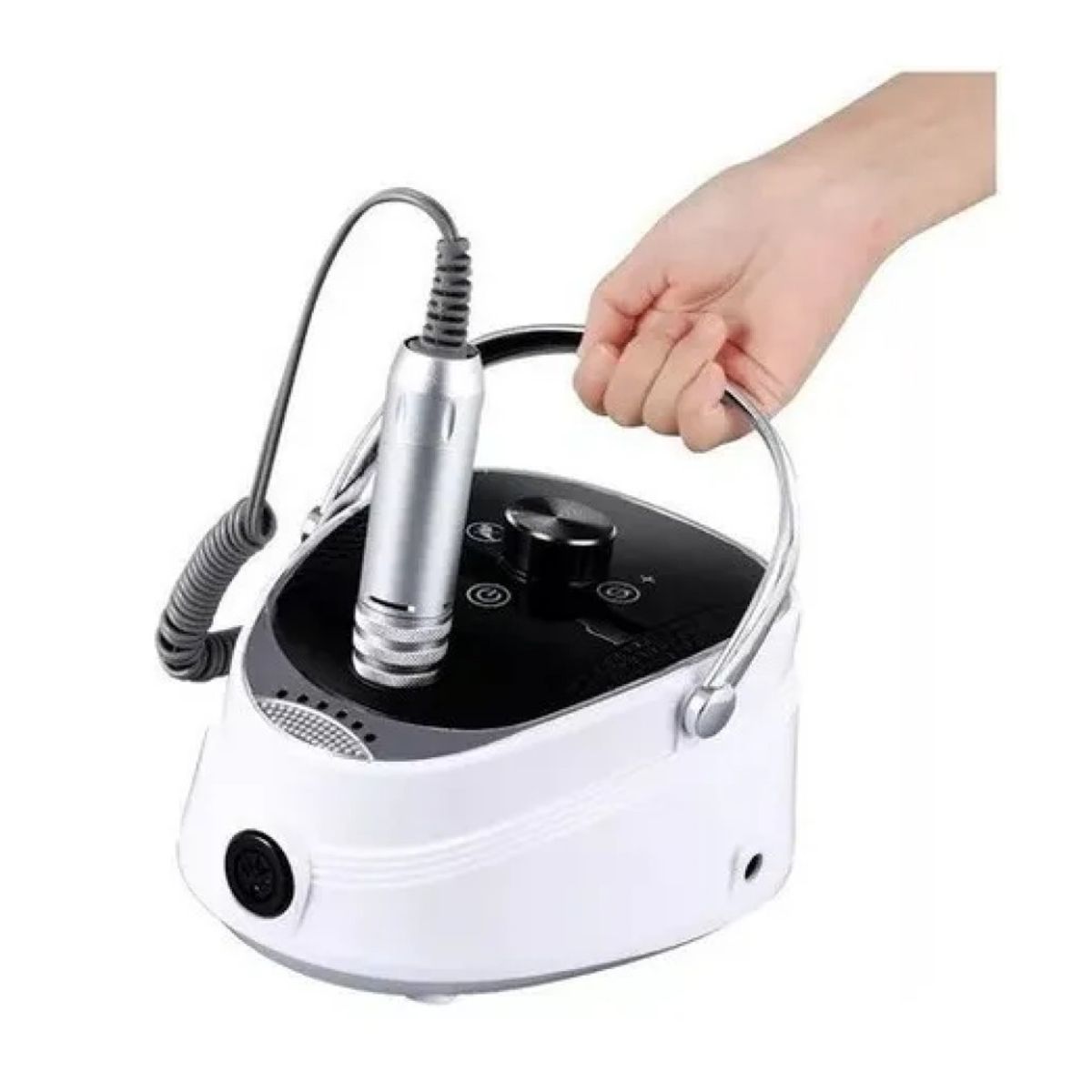 GENERICO - Torno Profesional Negro BQ730 BQ-730A 35000rpm Uñas Manicure Pedicure BELUG