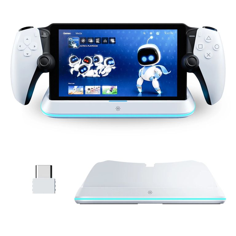 GENERICO Base Cargador Rgb Magnetico Para Ps5 Playstation Ps Portal