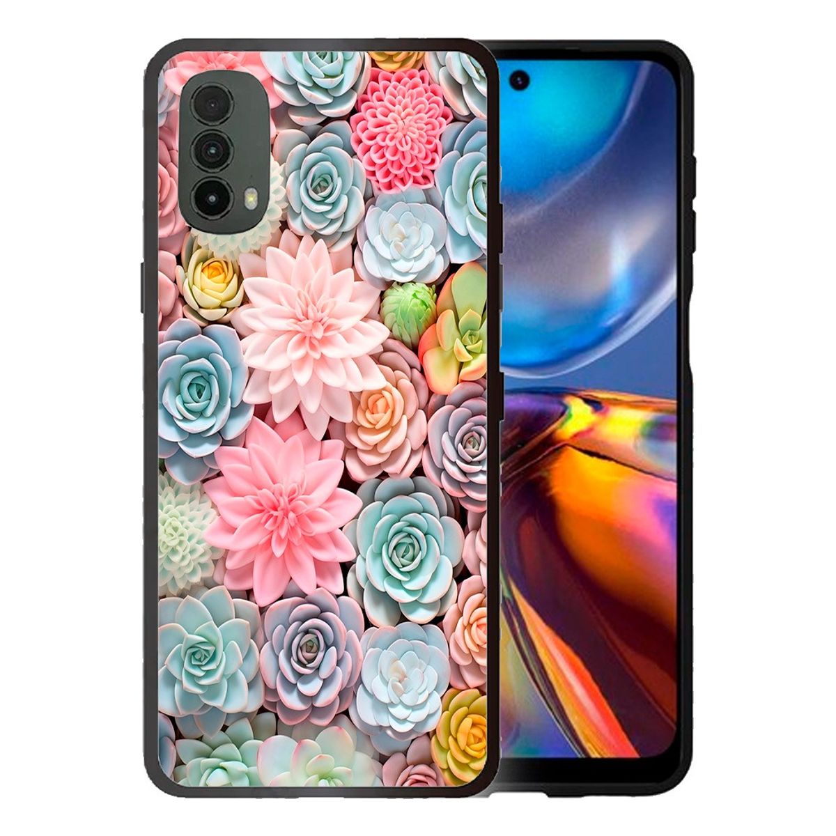 CARCASIA - Carcasa Funda para MOTOROLA E32 Diseño 232