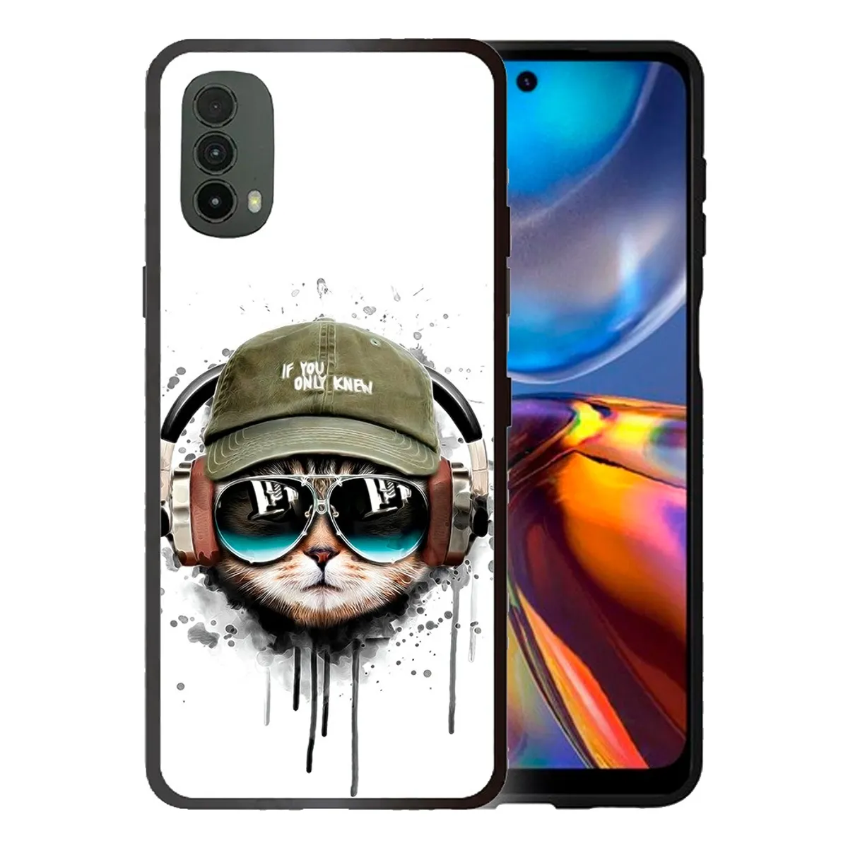 CARCASIA - Carcasa Funda para MOTOROLA E32 Diseño 243