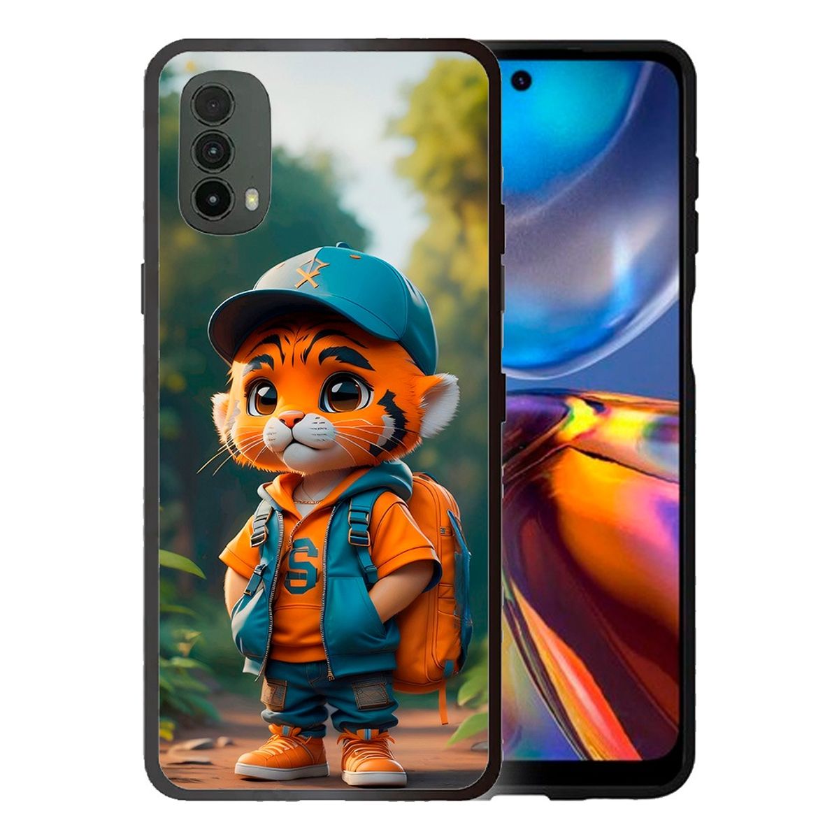CARCASIA - Carcasa Funda para MOTOROLA E32 Diseño 246