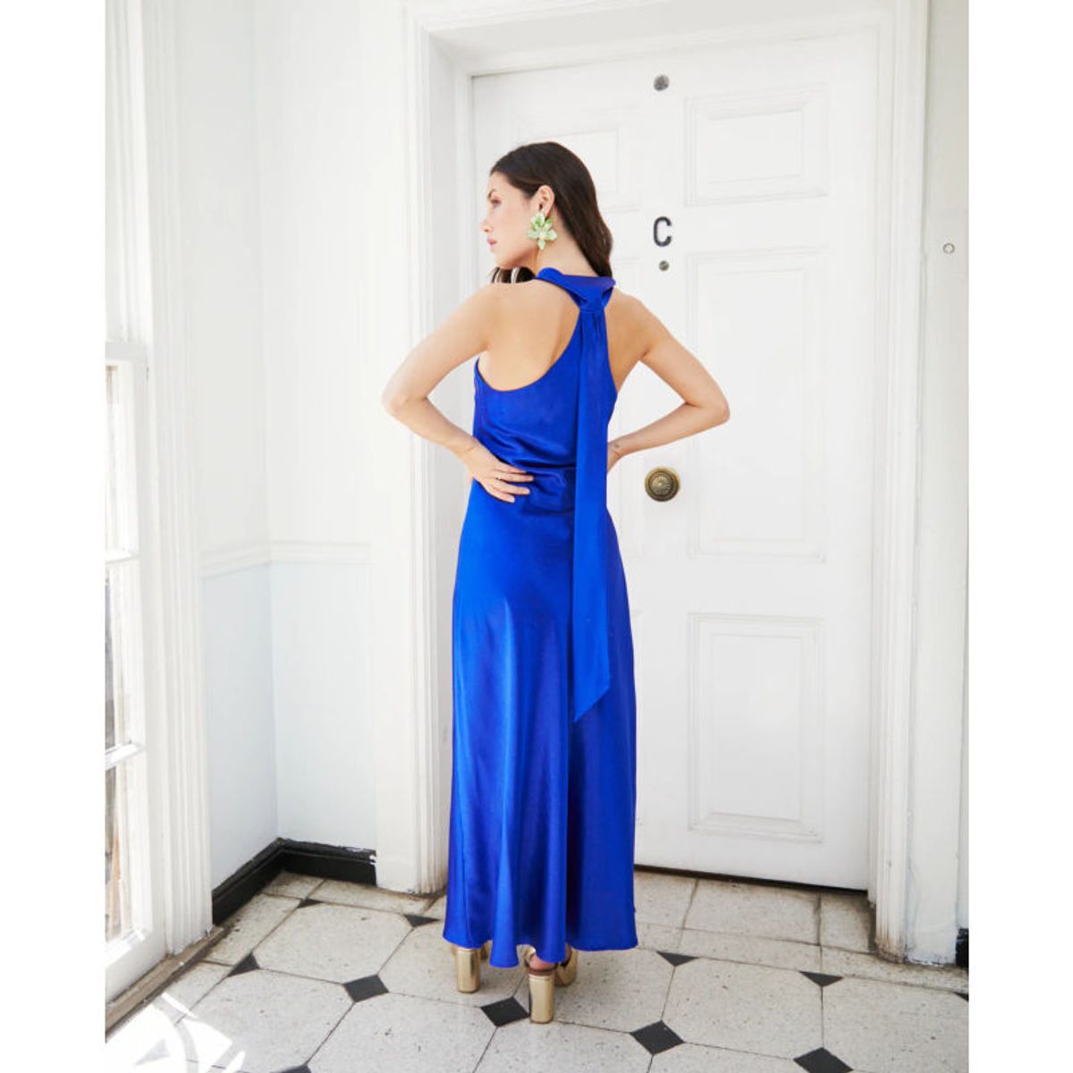 MI PLACARD - Vestido Largo de Fiesta Lucero Azul Royal