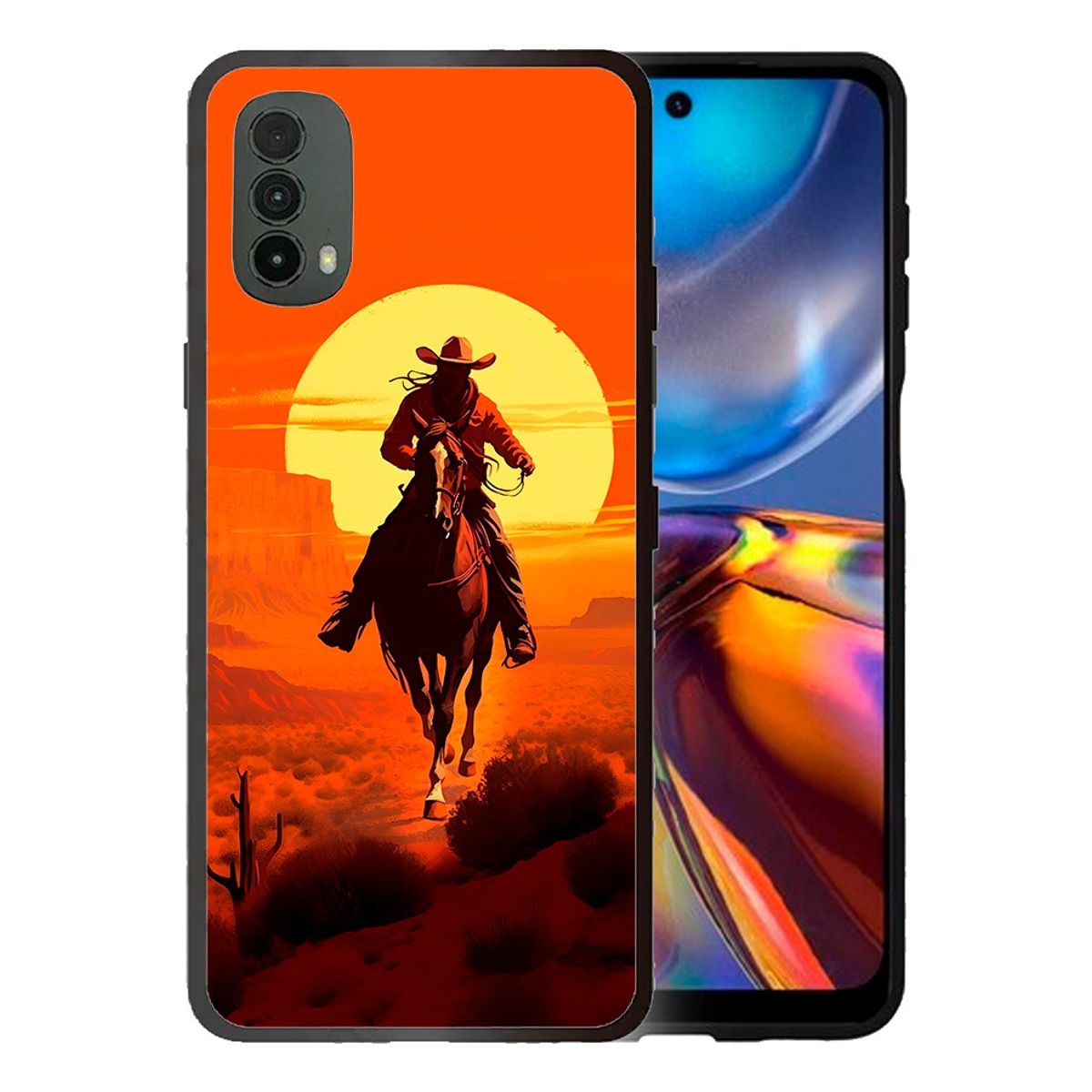 CARCASIA - Carcasa Funda para MOTOROLA E32 Diseño 300