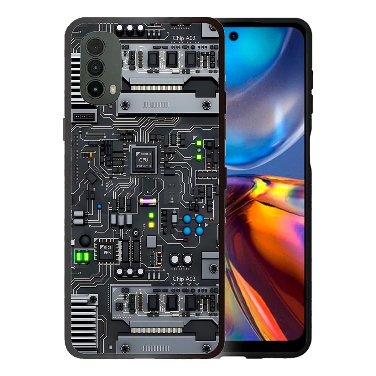 CARCASIA - Carcasa Funda para MOTOROLA G82 Diseño 205