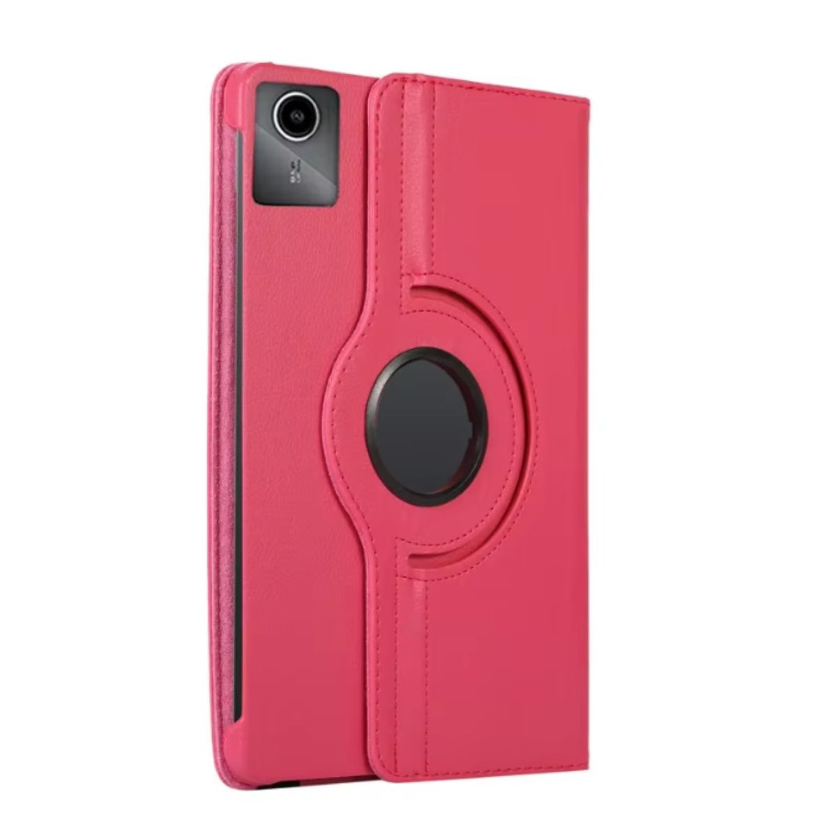 GENERICO - Carcasa Funda Giratoria Para Tablet Lenovo Idea Tab 11 336FU Fucsia