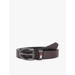 TOMMY HILFIGER - Cinturón Metallic Negro Tommy Jeans
