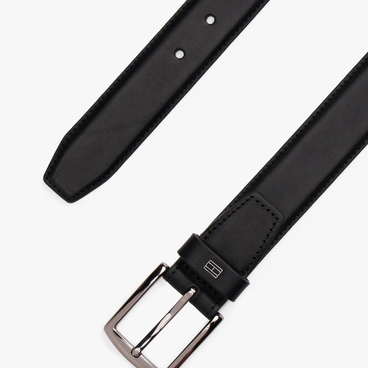 TOMMY HILFIGER - Cinturón Elevated Denton Negro Tommy Hilfiger
