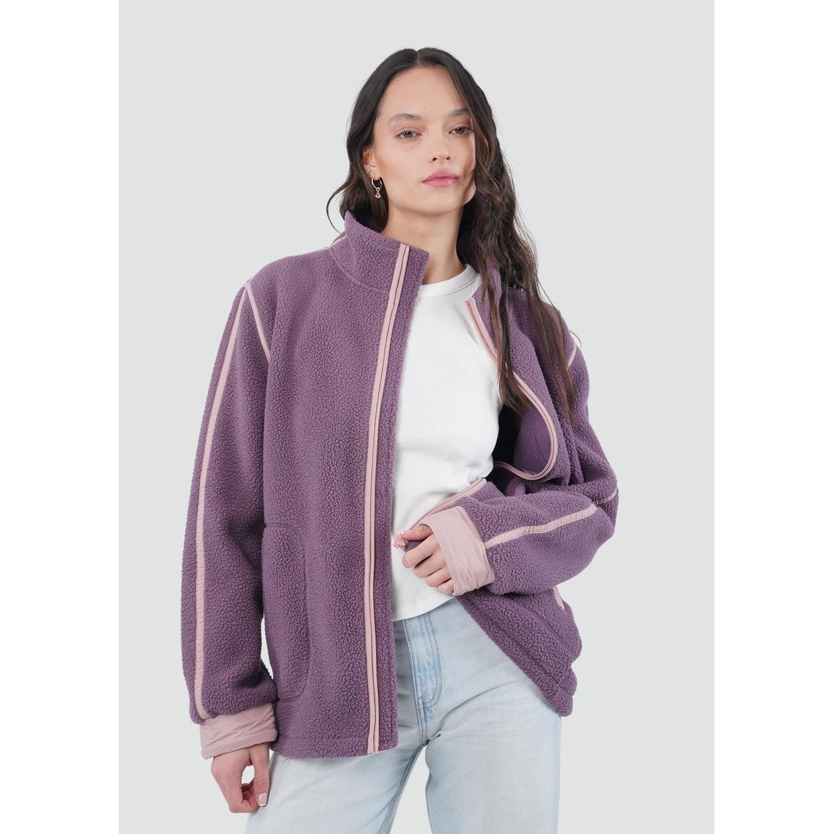 KAYA UNITE - Polerón Chiporro Mujer Full Zip