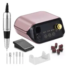 GENERICO - Eléctrico Torno Profesional Manicure35000 Rpm Oro Rosa BELUG