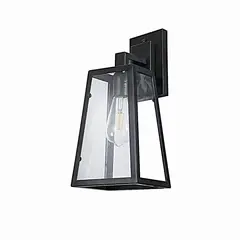 WANT - APLIQUE FAROL RECTANGULAR PORTA AMPOLLETA E27 CERTIFICADO