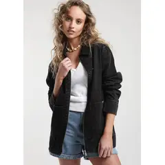 KAYA UNITE - Chaqueta Mujer Sobrecamisa Algodón Canvas