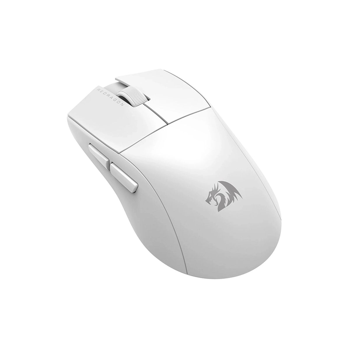 REDRAGON - Mouse inalámbrico Redragon King PRO 1K M916, Color Blanco